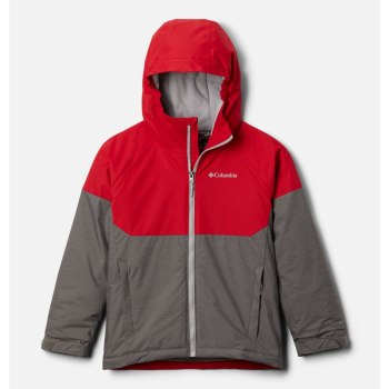 Columbia Jakne Za Dječake - Alpine Action II Sive Crvene | QBCU-50873